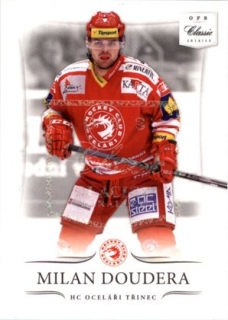 hokejová karta Milan Doudera OFS 14/15 Glacier S.II