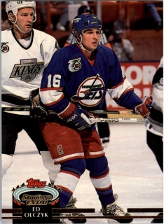 Hokejová karta Ed Olczyk Topps Stadium 1992-93 řadová č. 157