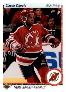 Hokejová karta Claude Vilgrain Upper Deck 1990-91 řadová č. 250