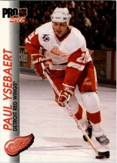 Hokejová karta Paul Ysebaert Proset 1992-93 č.41