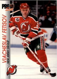 Hokejová karta Viachesalav Fetisov Proset 1992-93 č.96