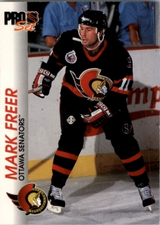 Hokejová karta Mark Freer Proset 1992-93 č.127