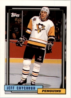 Hokejová karta Jeff Chychrun Topps 1992-93 řadová č. 196