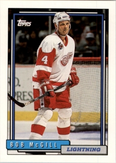 Hokejová karta Bob McGill Topps 1992-93 řadová č. 209