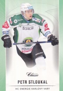 hokejová karta Petr Stloukal OFS 2016-17 s1 Emerald