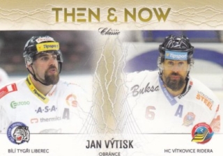 hokejová karta Jan Výtisk OFS 2016-17 s1 Then a Now