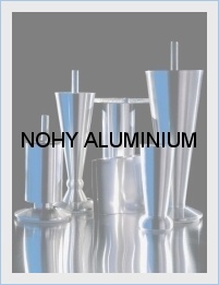 NOHY NÁBYTKOVÉ - Aluminium