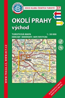 37 Okolí Prahy - východ lamino 9. vydání, 2019