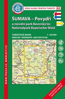 65 Šumava - Povydří lamino 9. vydání, 2017