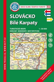 92 Slovácko, Bílé Karpaty lamino 8. vydání, 2018 