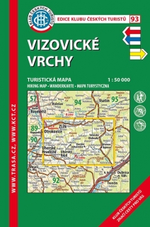 93 Vizovické vrchy lamino 8. vydání, 2018