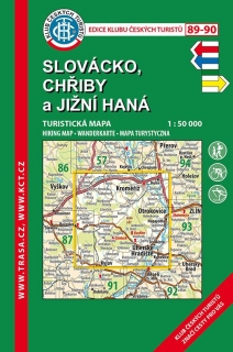 89-90 Slovácko, Chřiby lamino 7. vydání, 2020