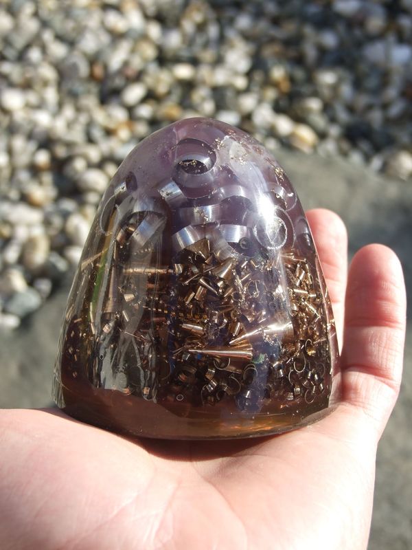 Sfera ametystová orgonit