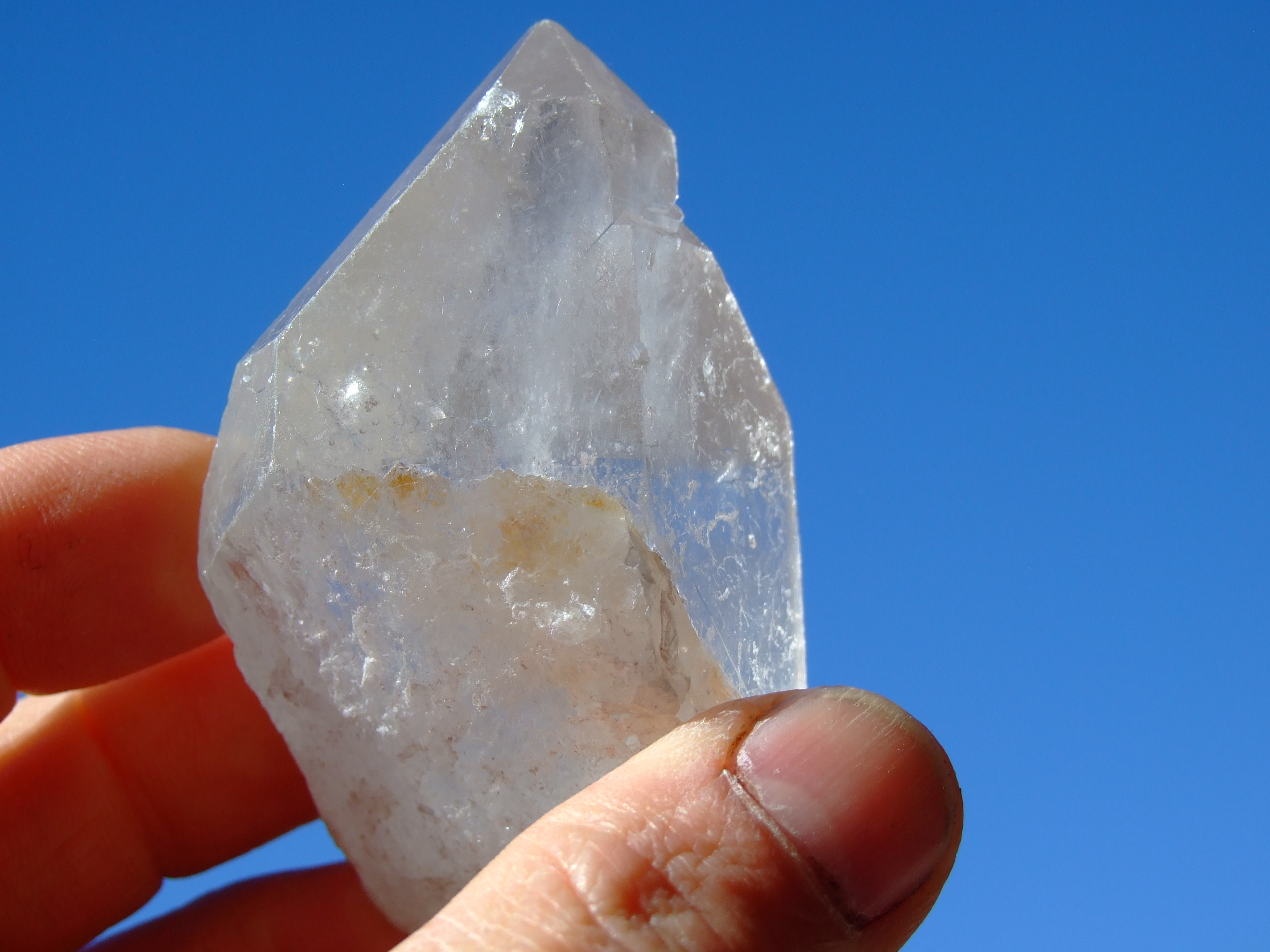 Krystal křišťálu 155g srostlice