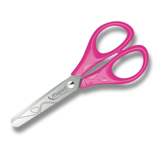 Nůžky Maped Essentials pro leváky 13 cm růžové