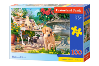 Puzzle Castorland 100 dílků premium - Schovávaná