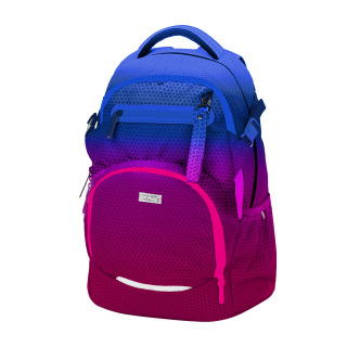 Školní batoh OXY Ombre - purple / blue