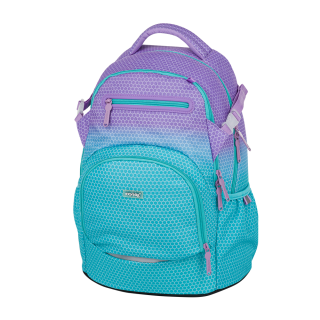 Školní batoh OXY Ombre - blue / pink
