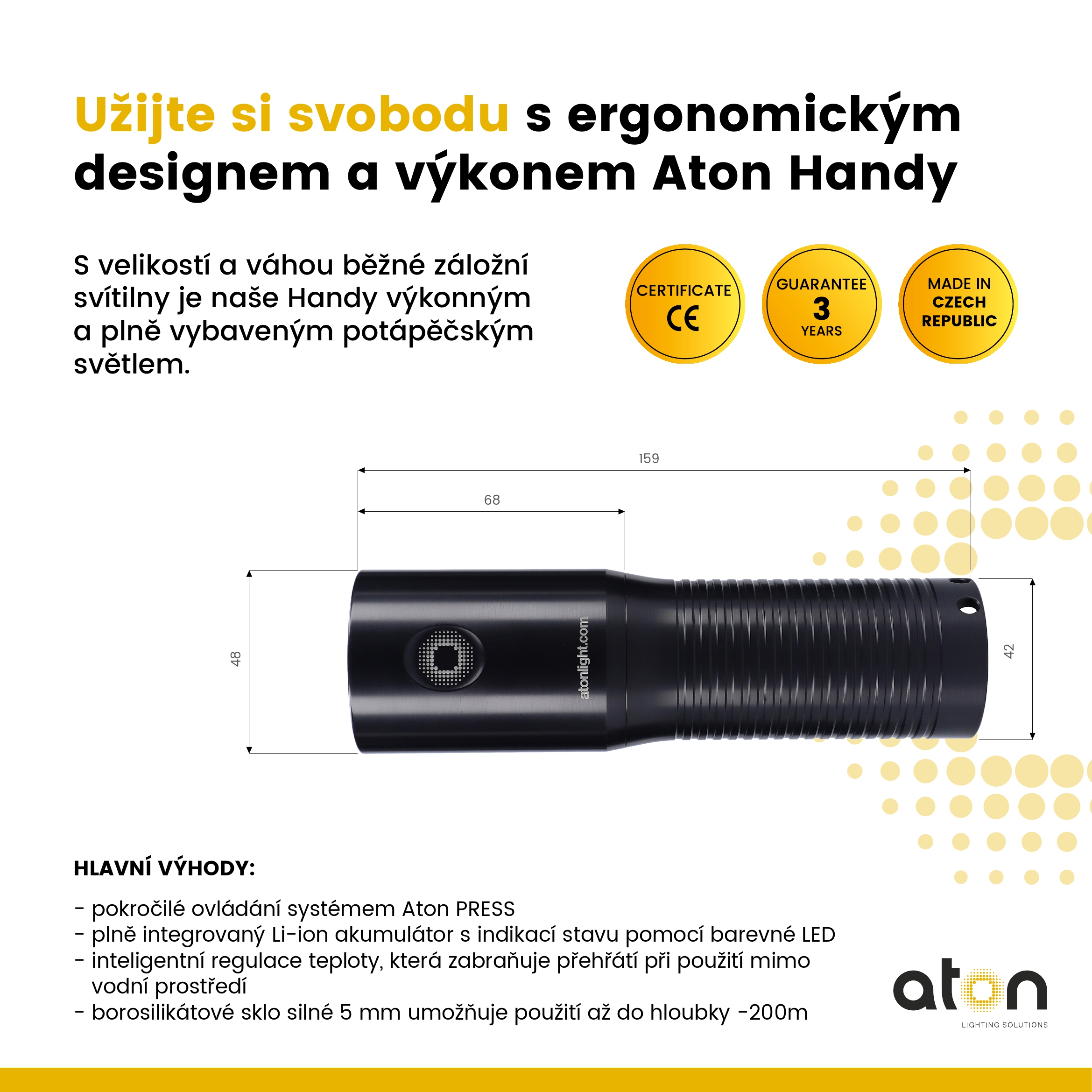 Aton Handy Photo/Video, HD Battery-pack