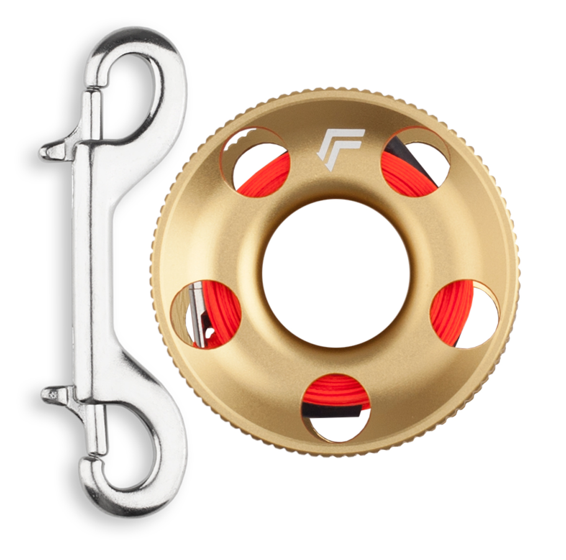 Alu reel Gold 15 m