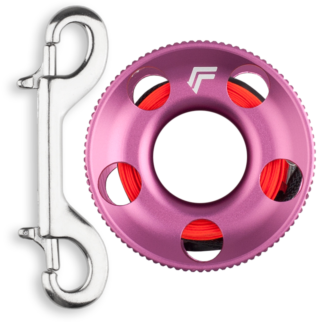 Alu reel Rose Red 15 m