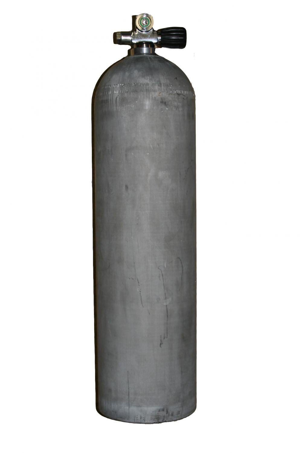 Hliníková láhev S 80 - sidemount, levá