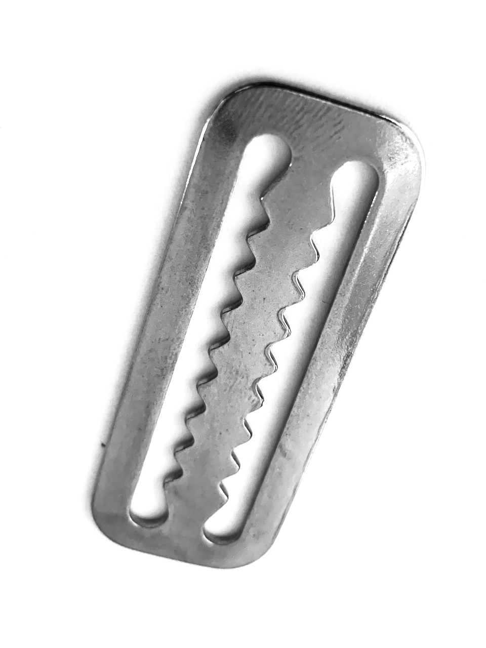Nerezová stopka s vroubky