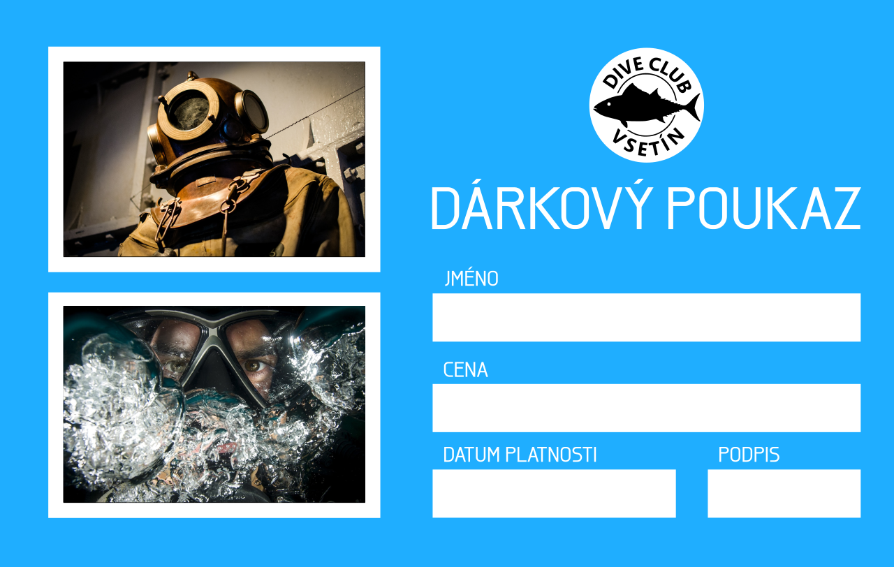 Dárkový poukaz na nákup zboží