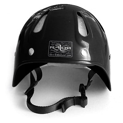 RAZOR SIDE MOUNT HELMET – BLACK