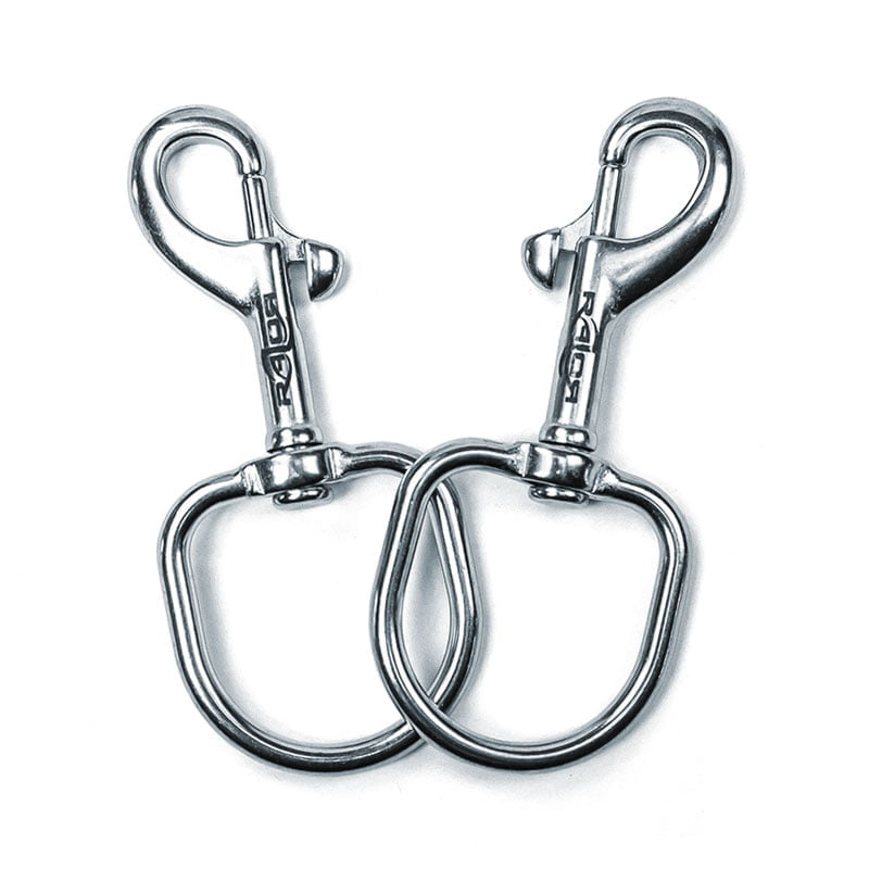 PAIR OF RAZOR BOLT SNAPS – 100MM