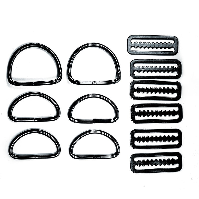 D-RING SET BLACK