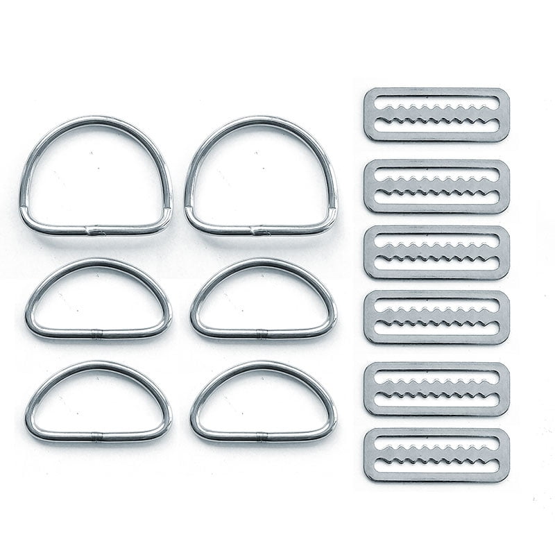 D-RING SET SILVER