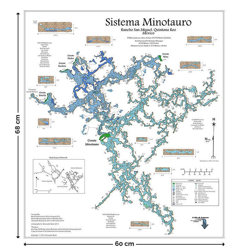 CAVE MAP MINOTAURO