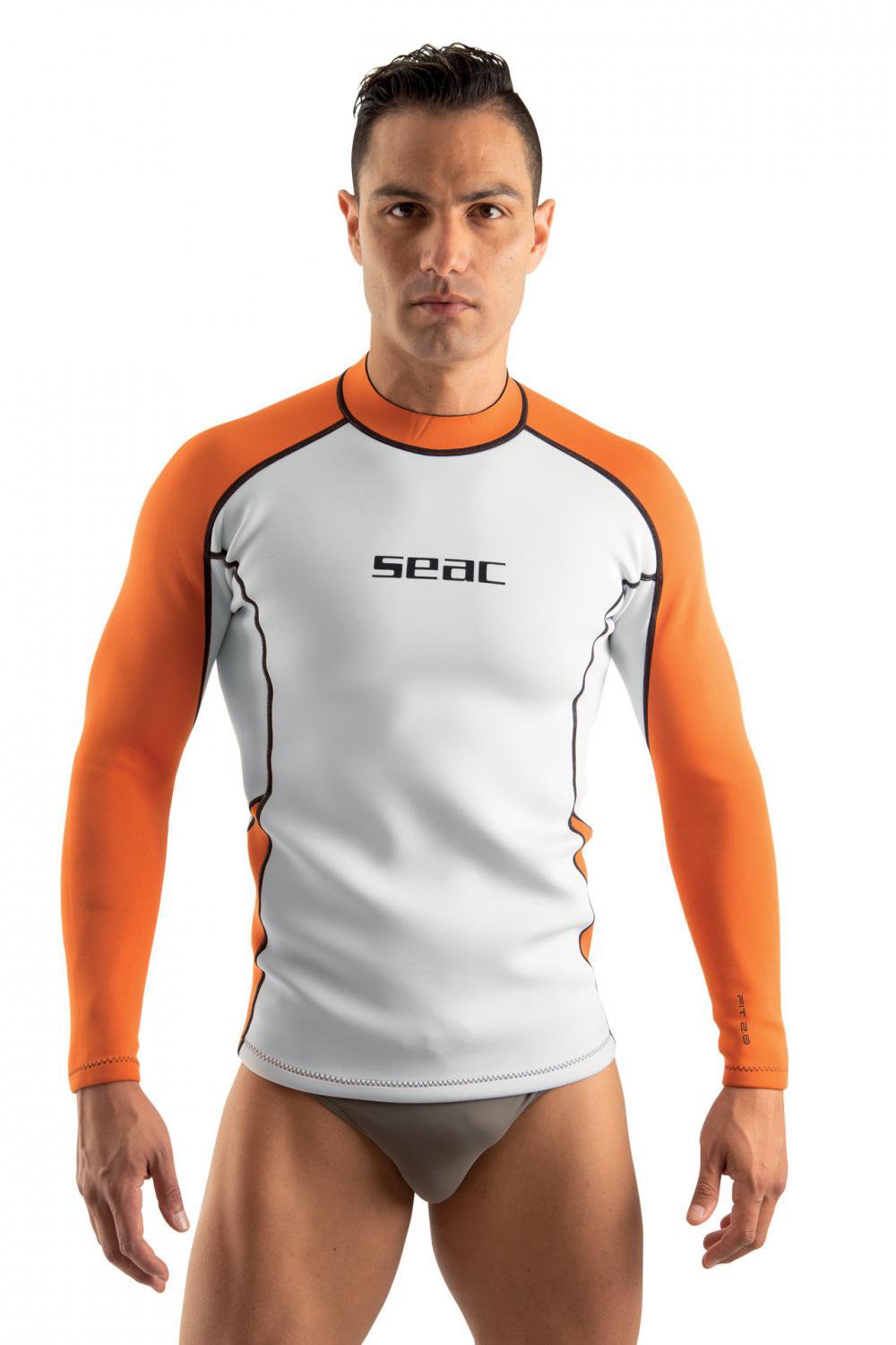 Neoprenové triko FIT LONG 2.0 bílé
