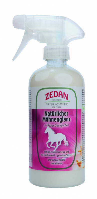 Přírodní lesk na hřívu Maehnenglanz (Láhev s rozprašovačem 500ml)