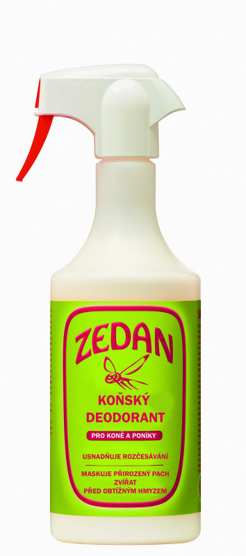 Koňský deodorant pro koně a poníky (Láhev s rozprašovačem 500ml)