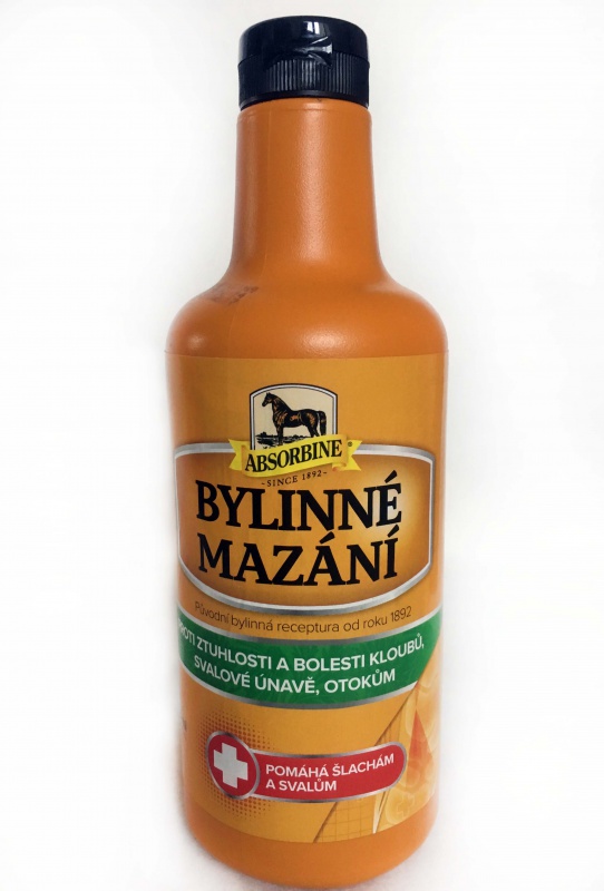 Bylinné mazání liquid na bolavé svaly, šlachy a klouby Absorbine Veterinary lini