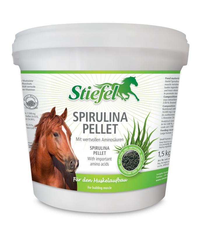 Spirulina pro nasvalení a svalový metabolismus (Kyblík 1,5 kg)