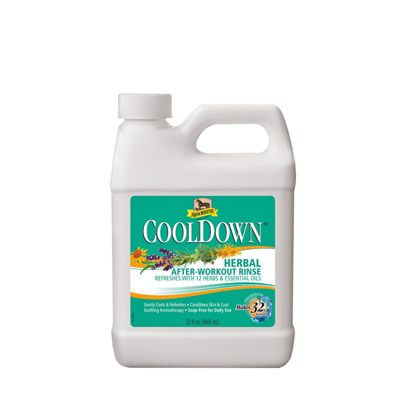 Chladivá koupel pro koně Absorbine Cool down, láhev 946ml