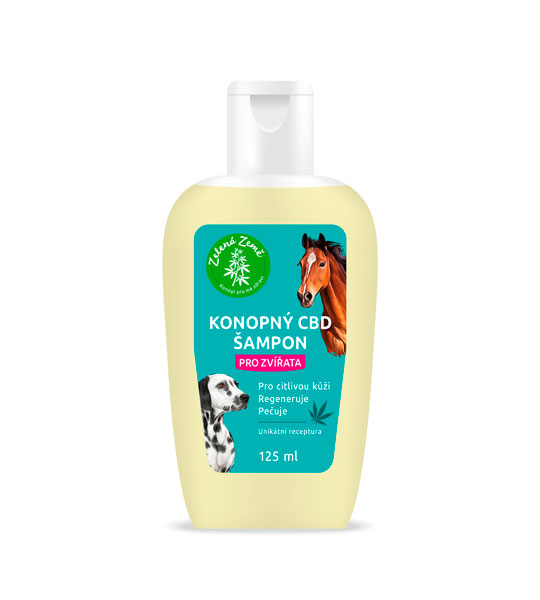 CBD šampon pro zvířata 
