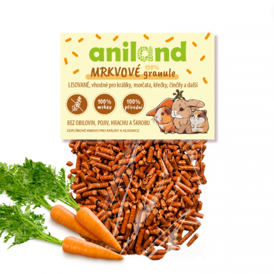 Zeleninové granule 100% MRKEV 150 g