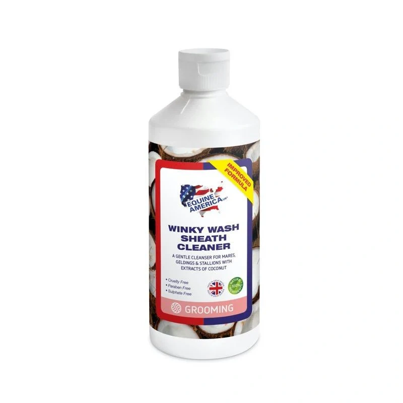 Winky Wash jemný čistící prostředek na genitálie pro klisny, valachy i hřebce (Lahev, 475 ml)