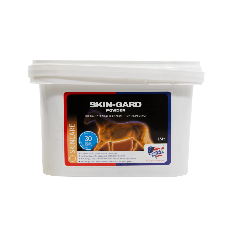 Skin gard pro muchaře, koně s kožními problémy nebo s nedostatečným růstem srsti (Balení 1,5 kg)