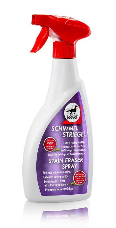 Odstraňovač skvrn na srsti pro bělouše Schimmel Striegel (Láhev s rozprašovačem 500ml)