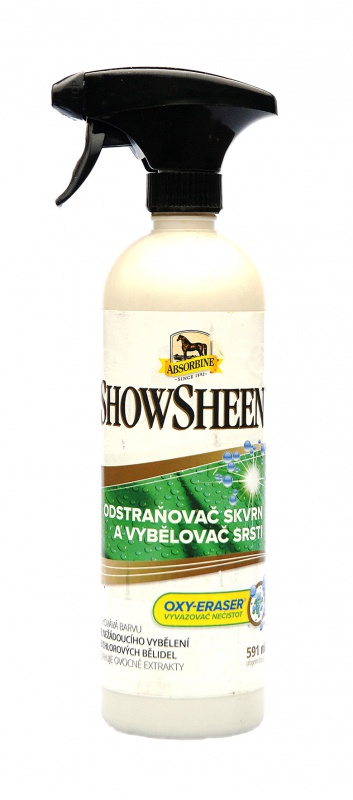 ShowSheen Odstraňovač Skvrn a Vybělovač Srsti (Lahev, 591 ml)