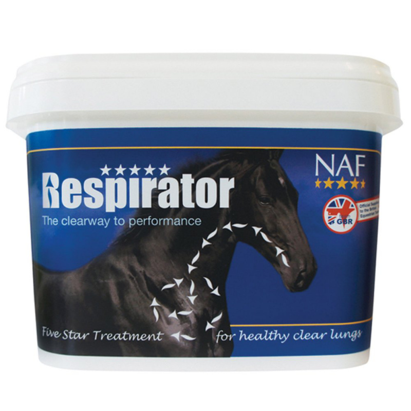 Respirator powder (prášek), pomoc při potížích s dýcháním, kyblík 1 kg