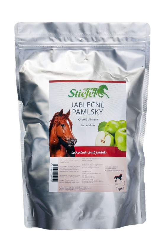 Bezobilné jablečné pamlsky (Sáček, 1 kg)