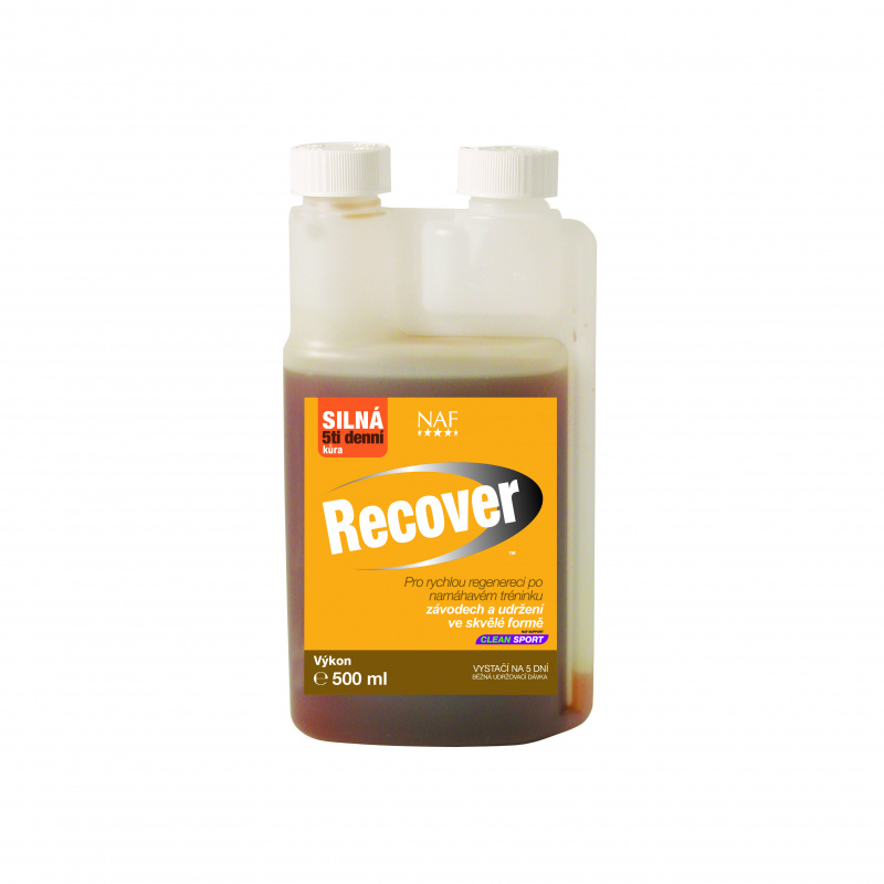 Recover pro zotavení po náročném výkonu, láhev s dávkovačem 500ml