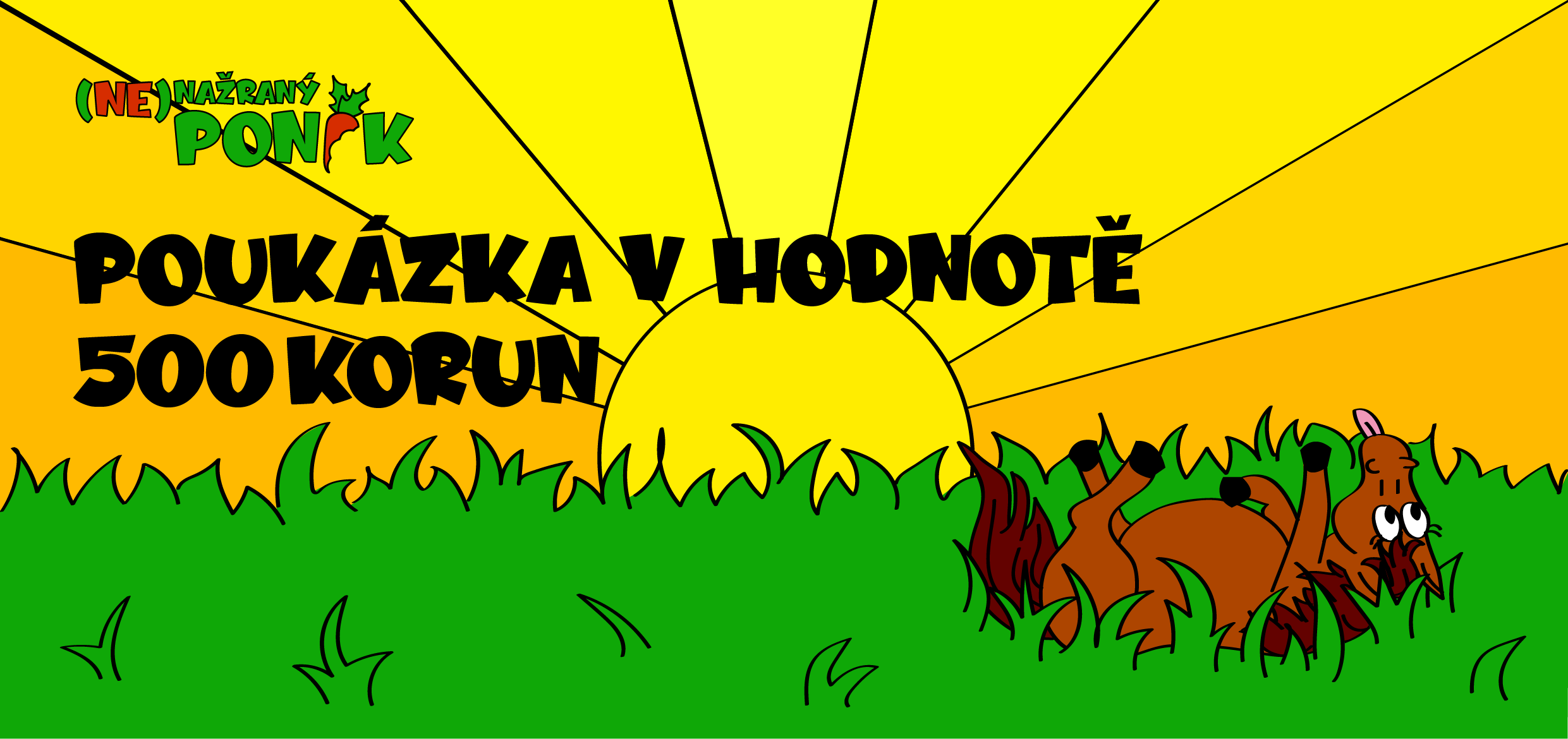 Dárková poukázka 500Kč