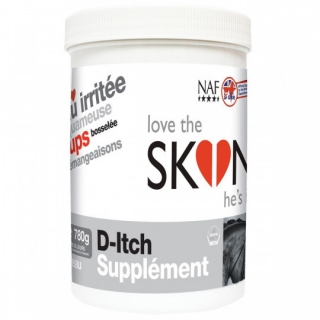 D-Itch Supplement účinný krmný doplněk proti podrážděné pokožce nejen pro muchař